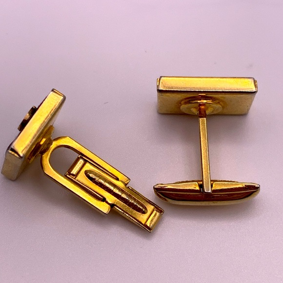 💝 Vintage PAT PEND Cufflinks - Picture 3 of 5